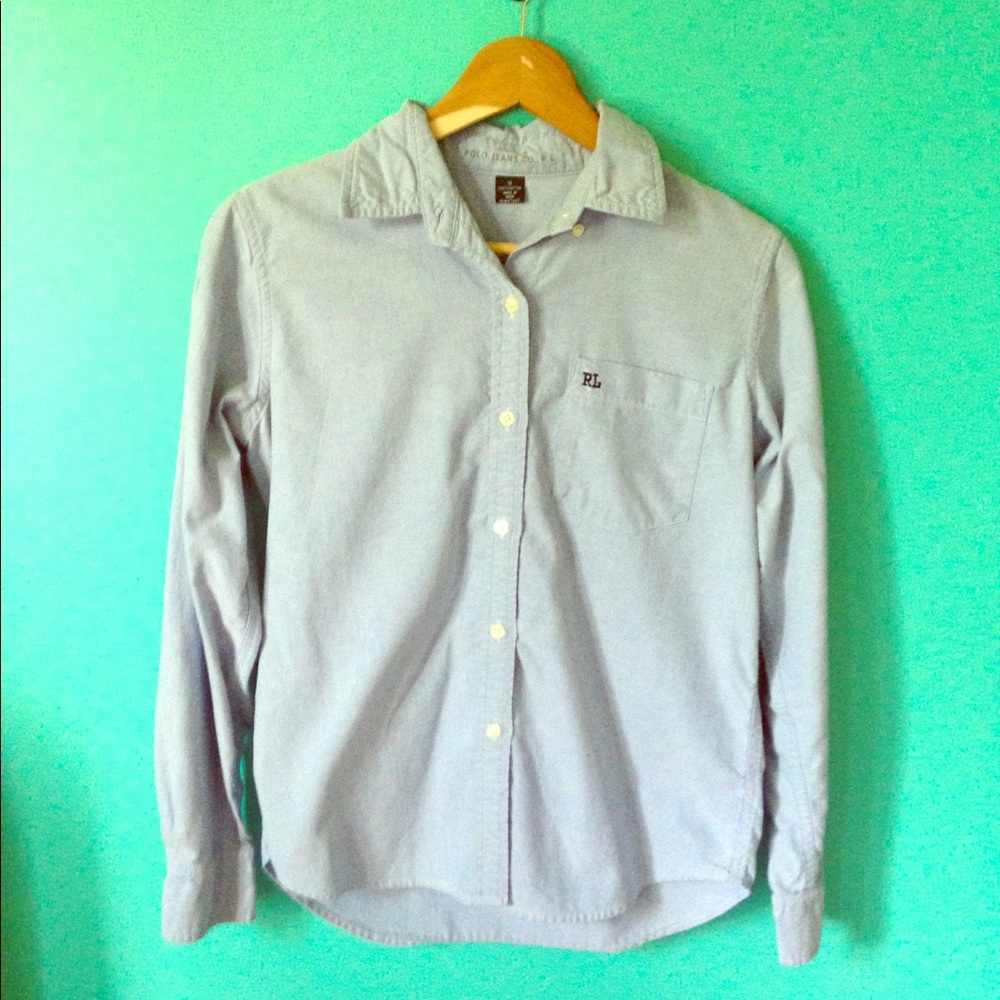 Light Blue Polo Ralph Lauren Button Down